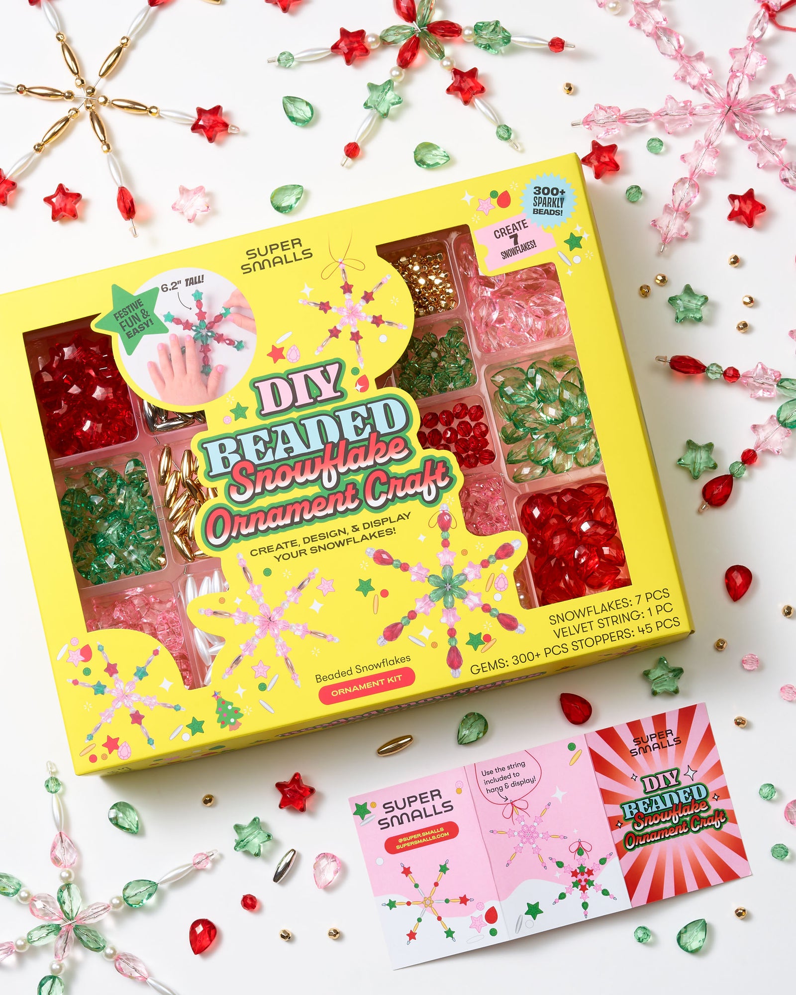 Beaded Snowflake Ornament Kit