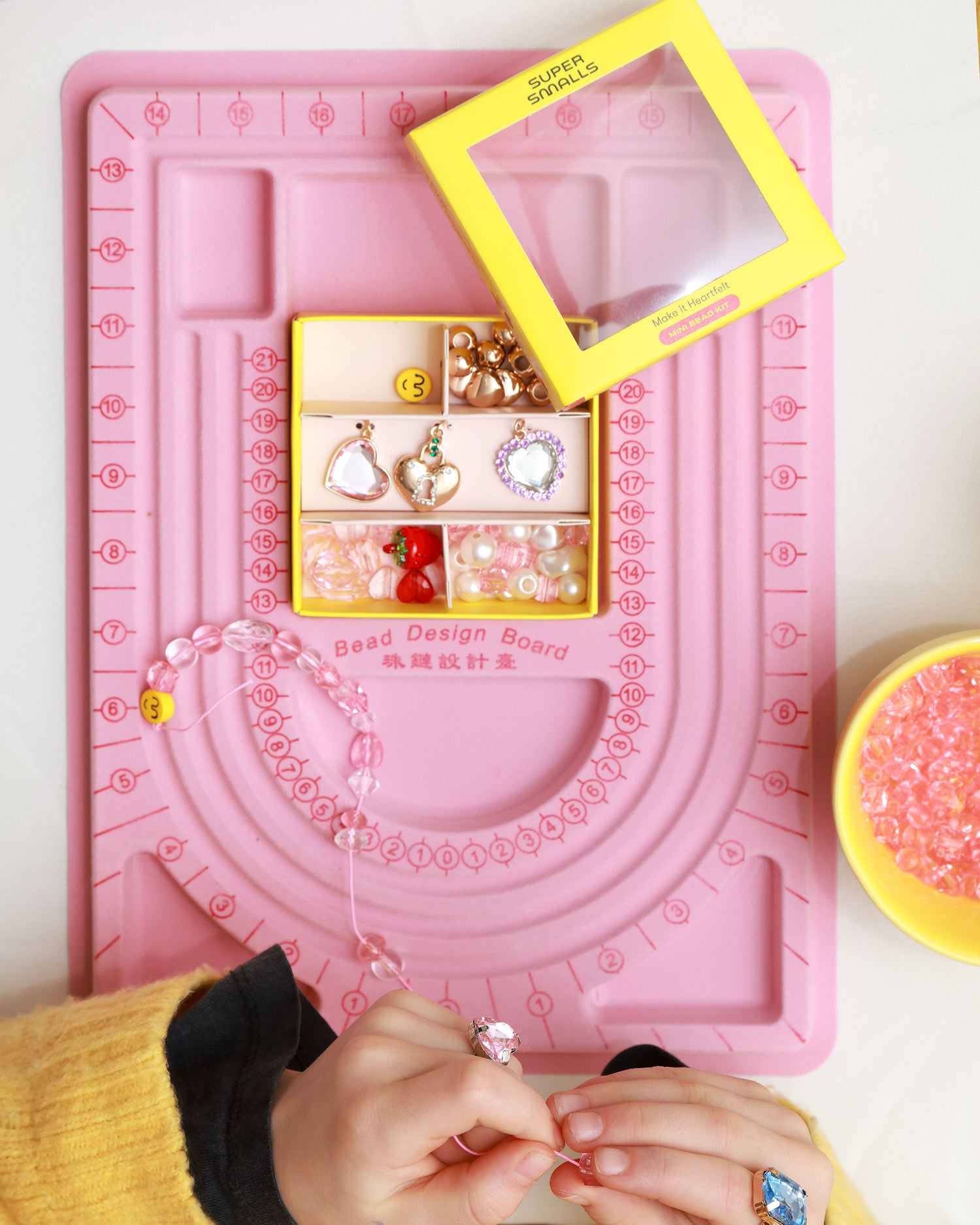 Pink Heartfelt Party Set (x4)