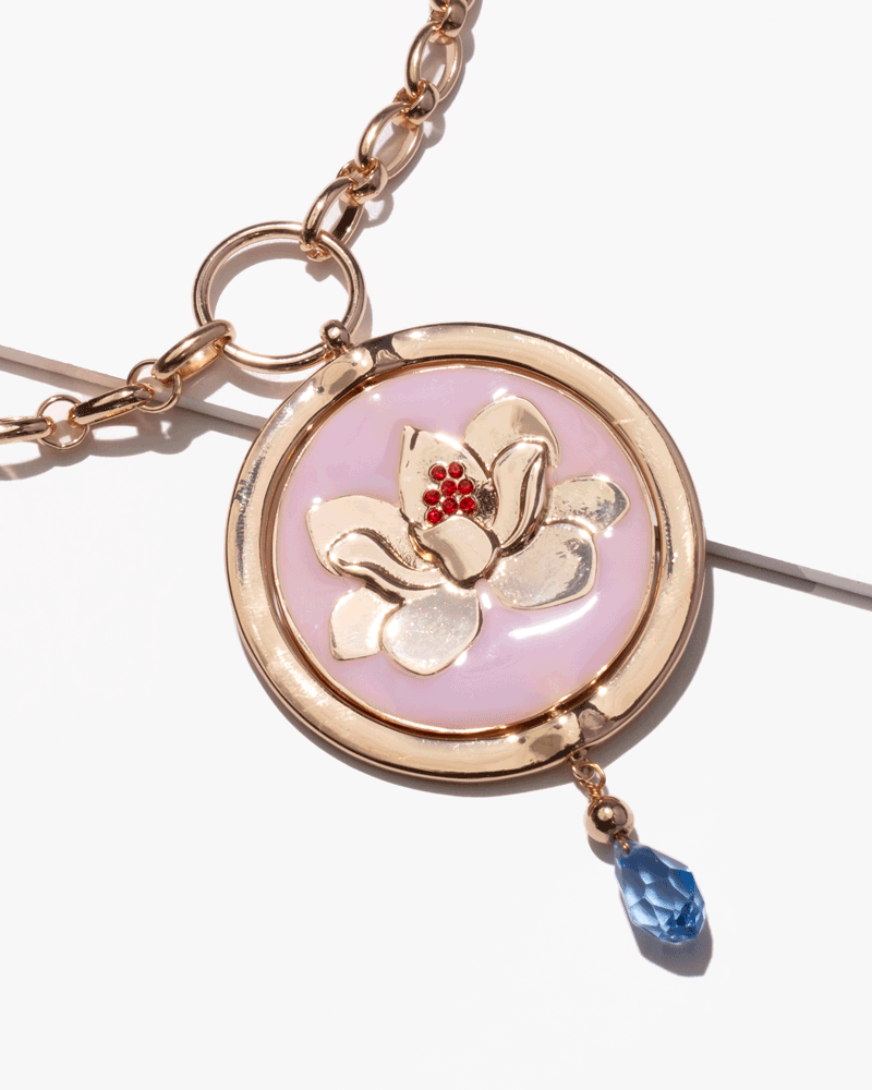 Disney Mulan Spinning Pendant Necklace