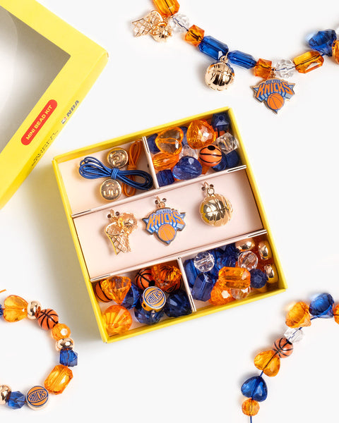 NBAブレスレット　13本セット NBA New York Knicks Mini Bead Kit – Super Smalls
