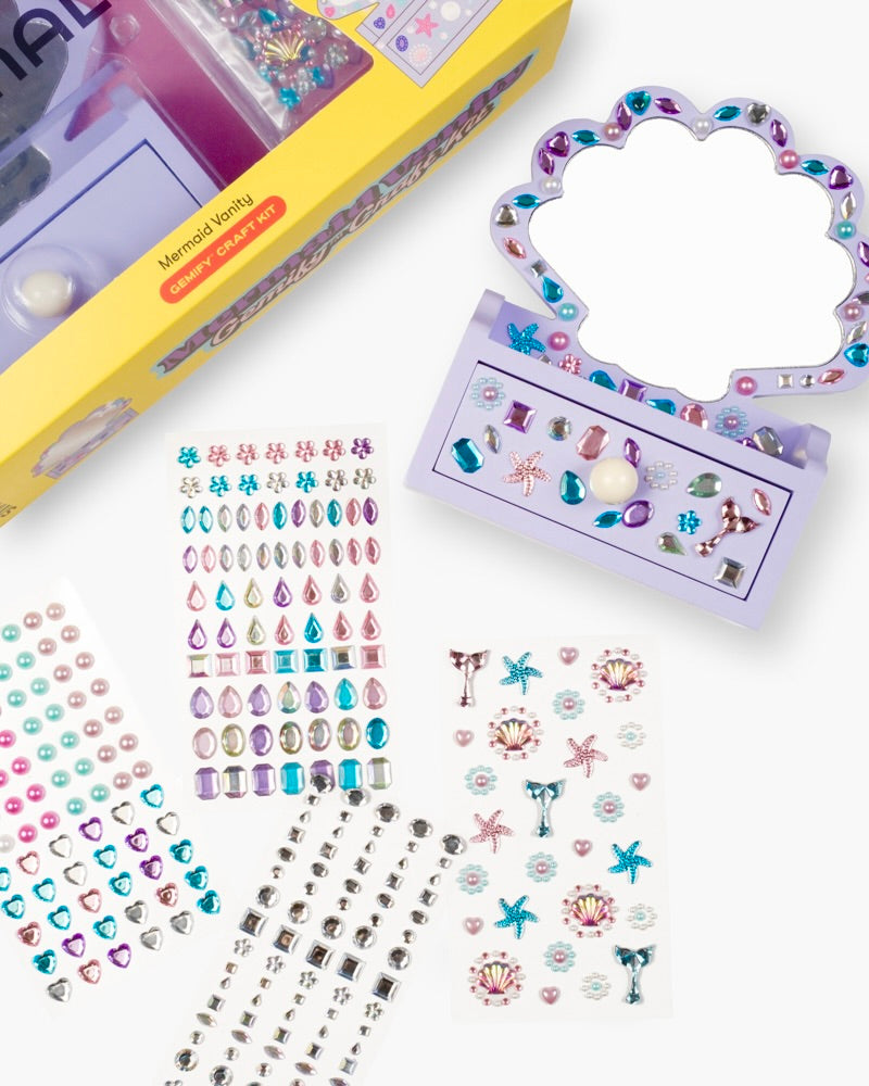Mermaid Vanity Gemify® Craft Kit