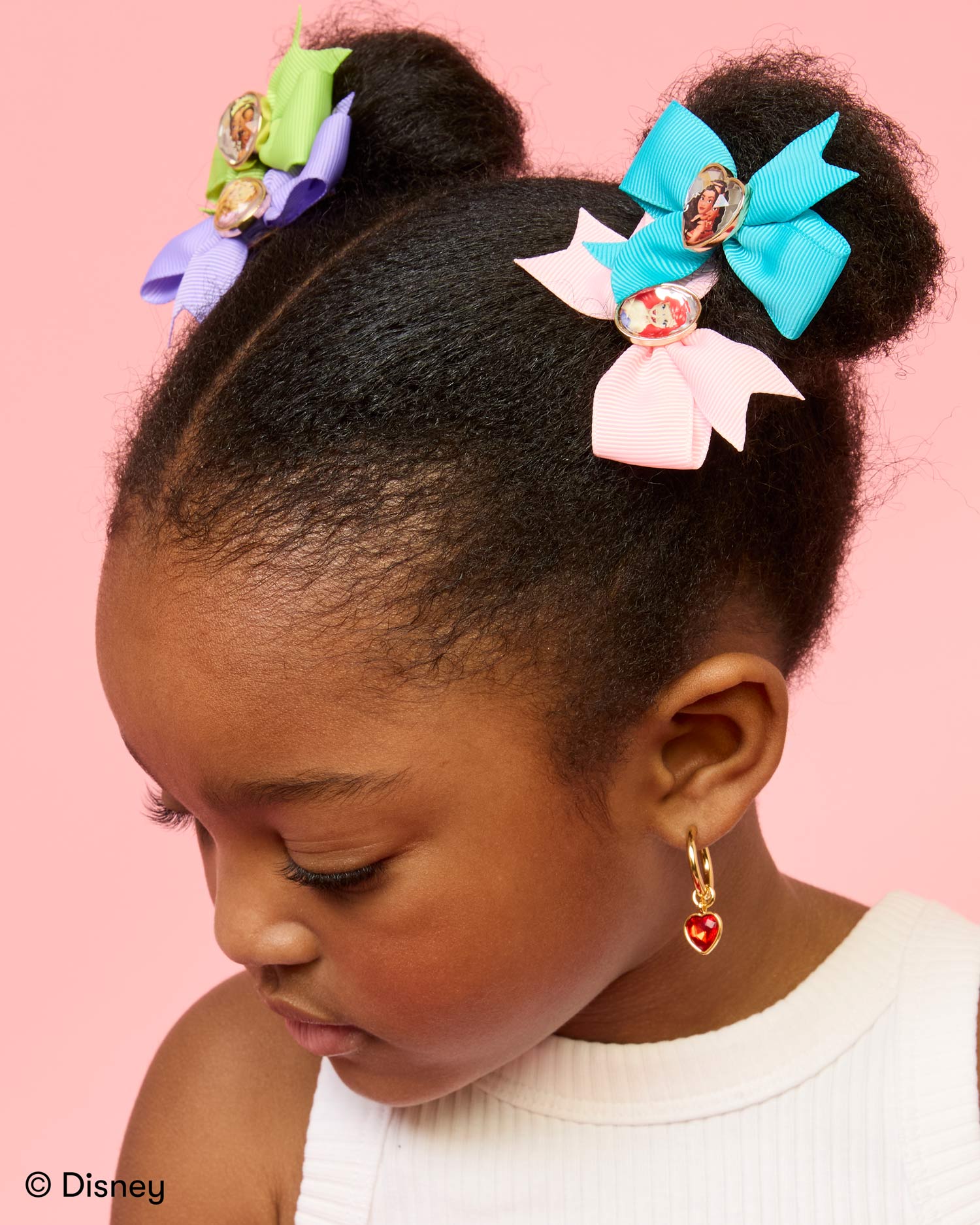 Disney Princess Hair Bow Gift Set