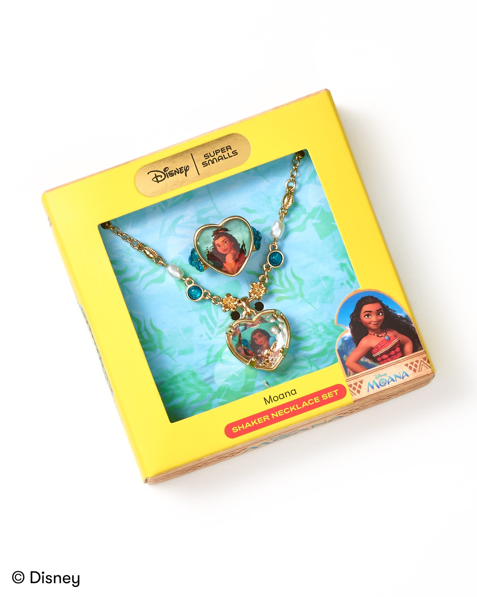 Disney Moana Shaker Necklace Set