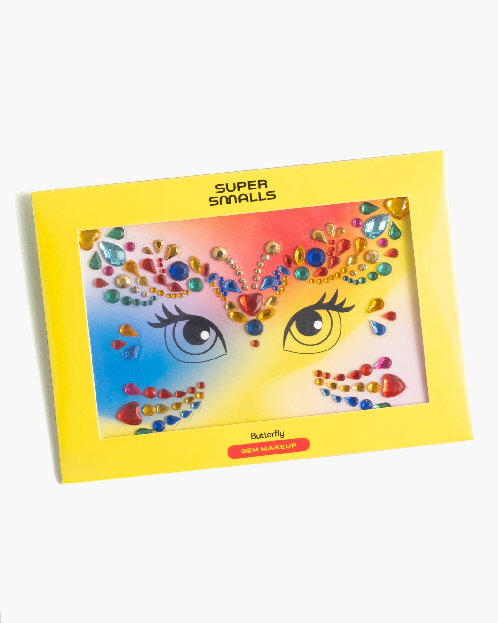 Gem Makeup Face Stickers Butterfly