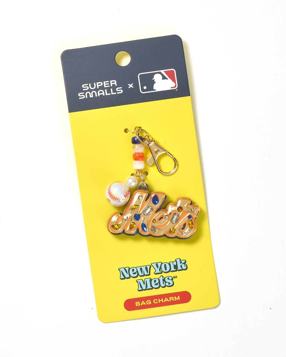 MLB New York Mets Bag Charm