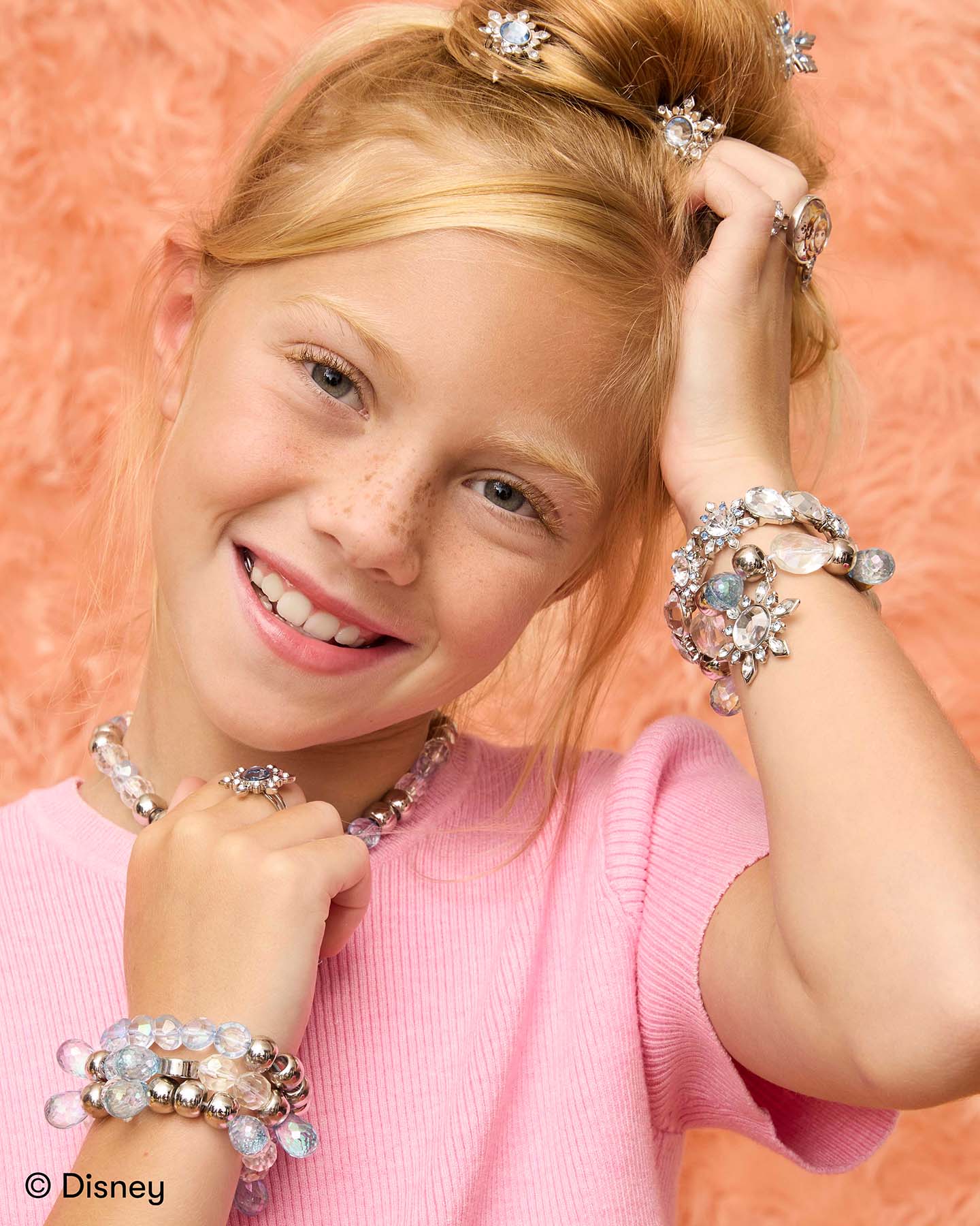 Disney Frozen Snowflake Hair Clips