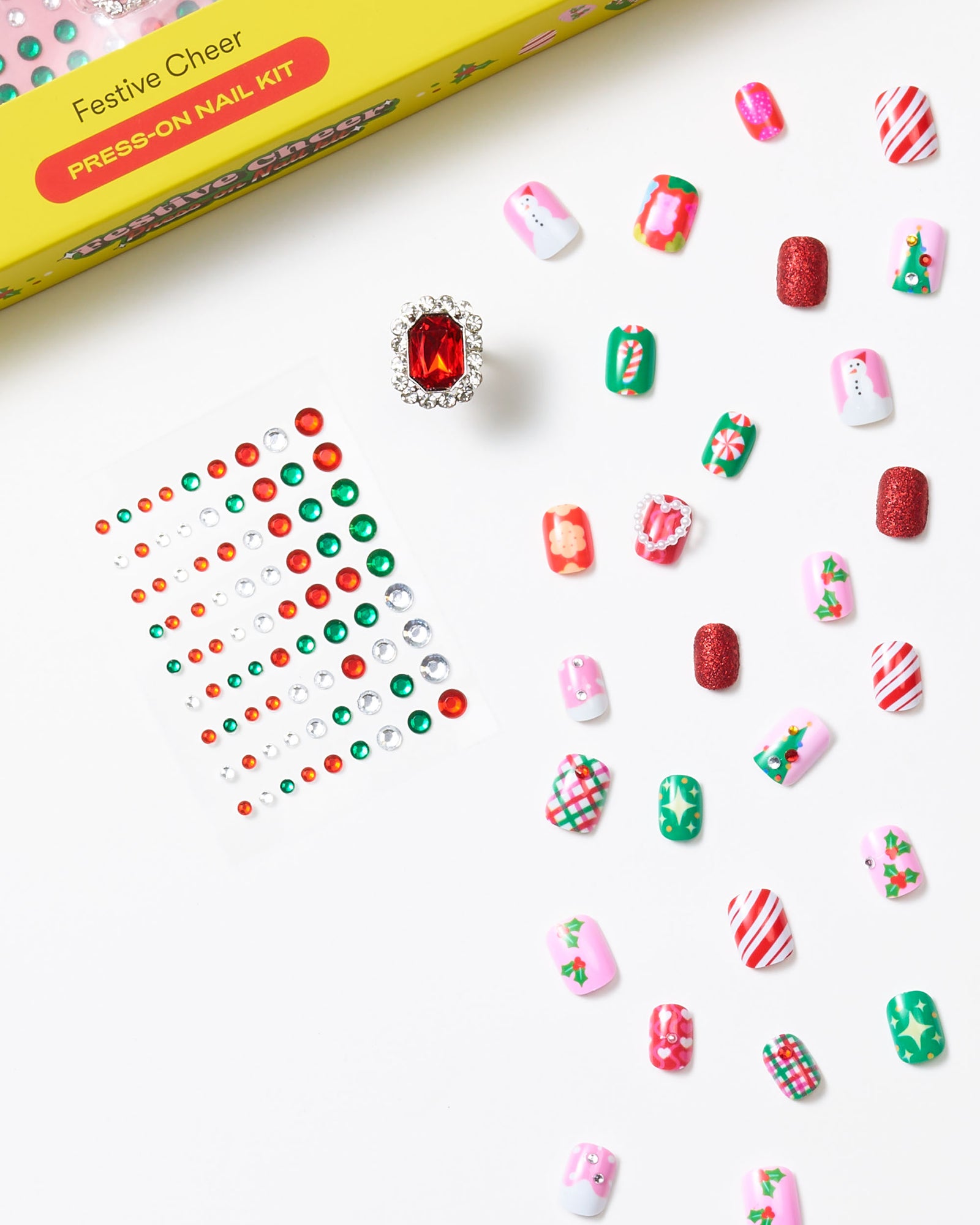 Festive Cheer Press On Nail Kit