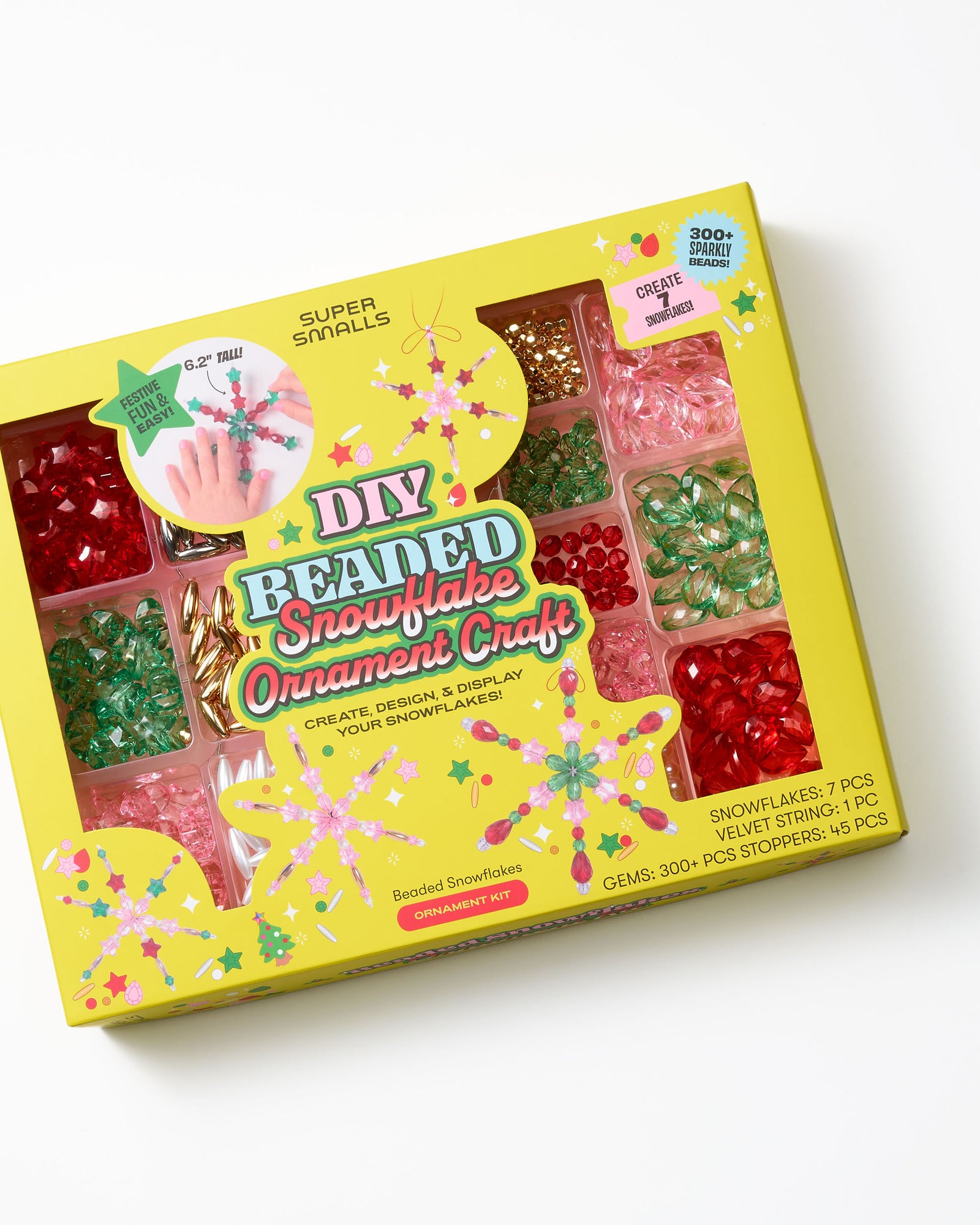 Beaded Snowflake Ornament Kit