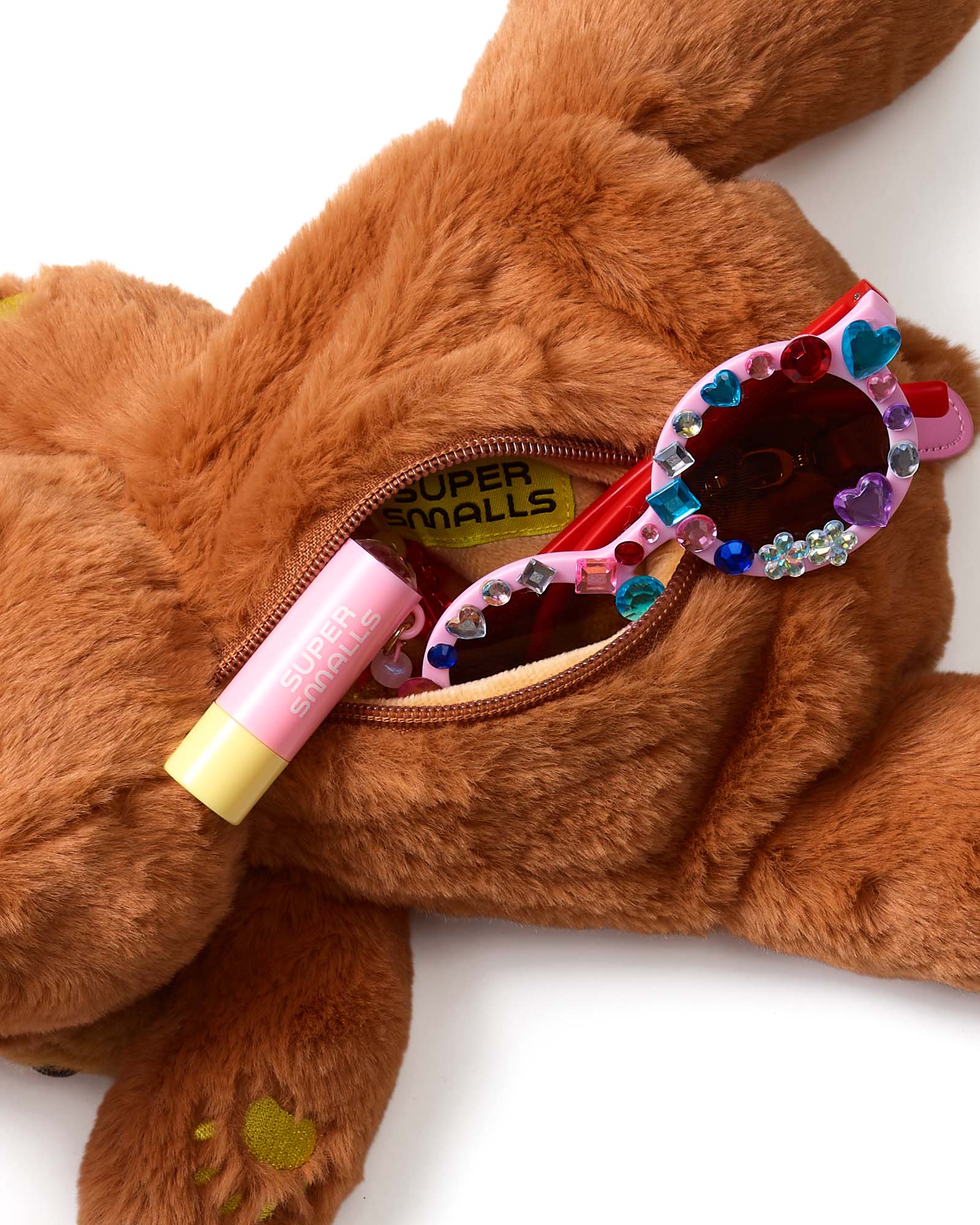 Gem Pals Esme Plush Bear Bag