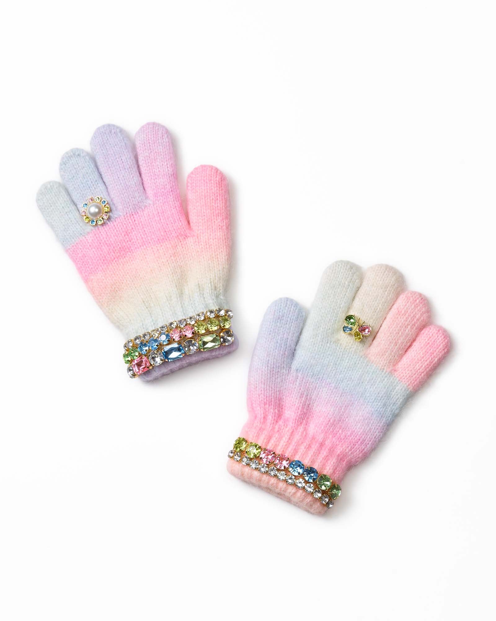 Pastel Rainbow Gloves