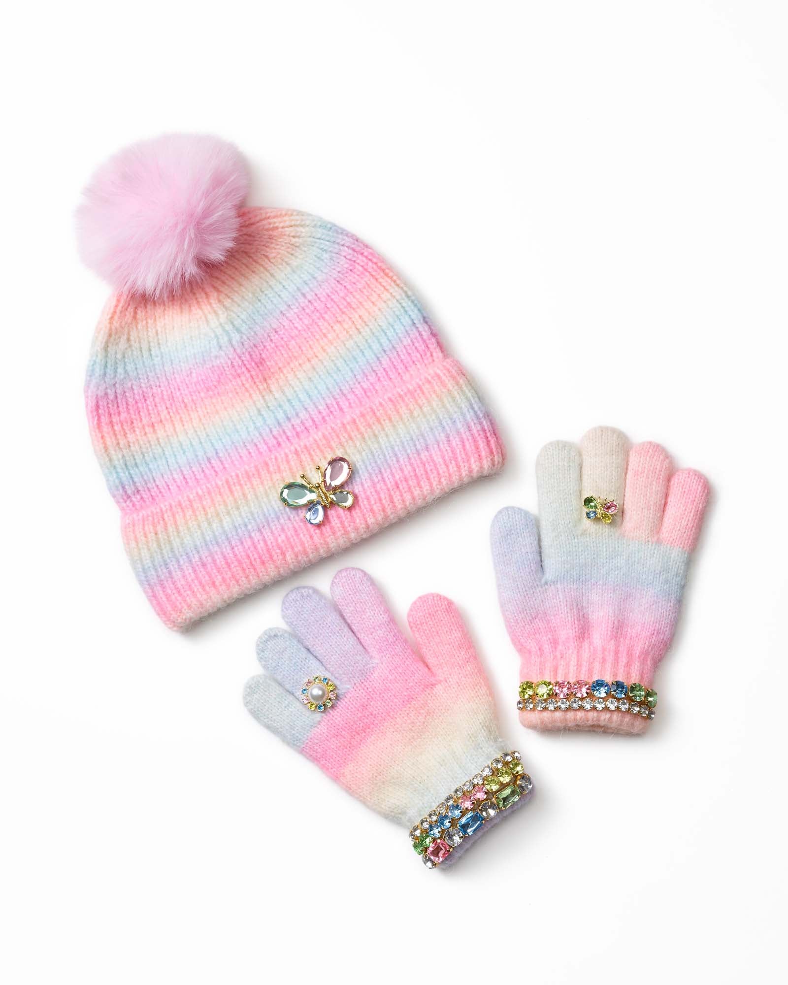 Pastel Rainbow Beanie