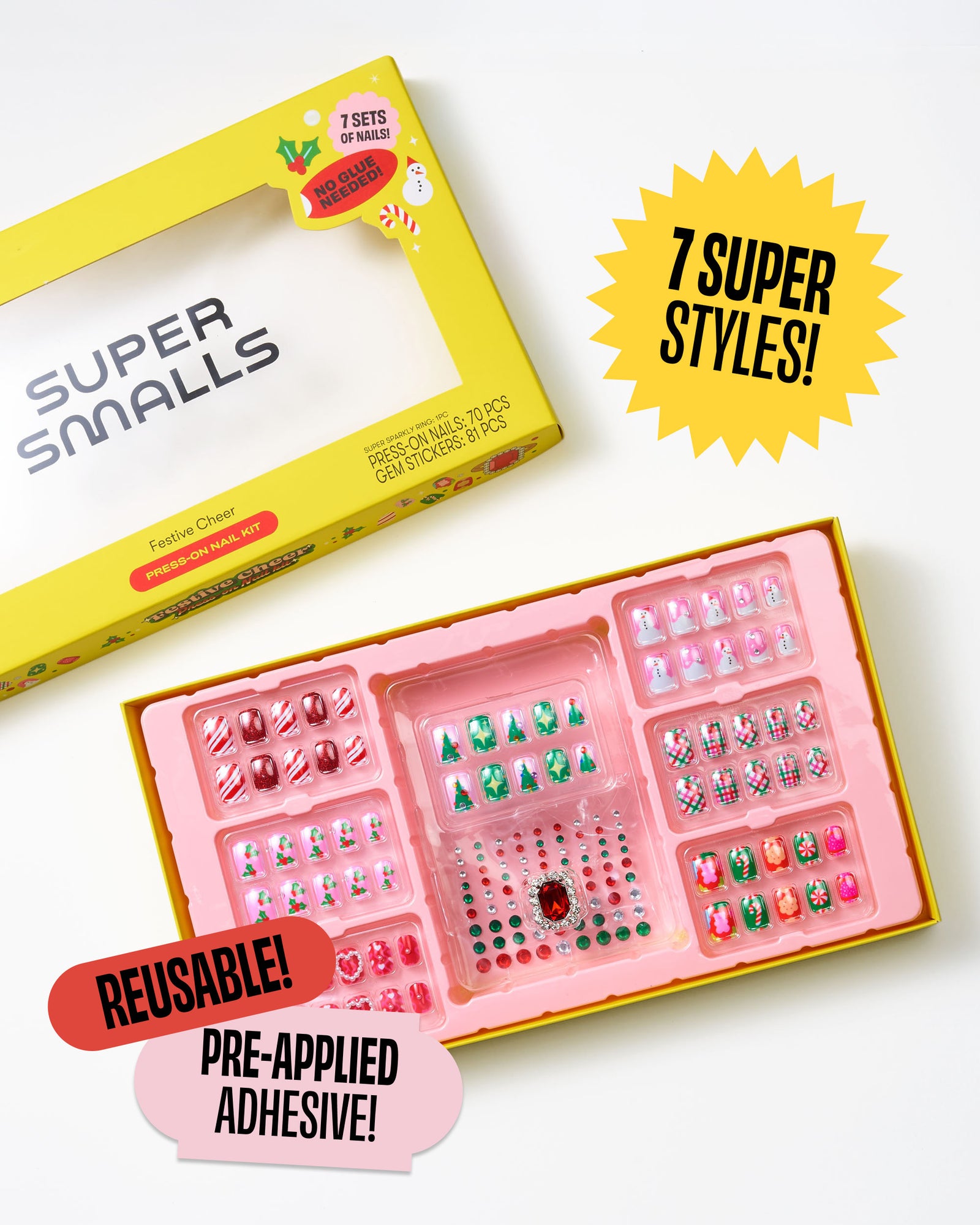 Festive Cheer Press On Nail Kit