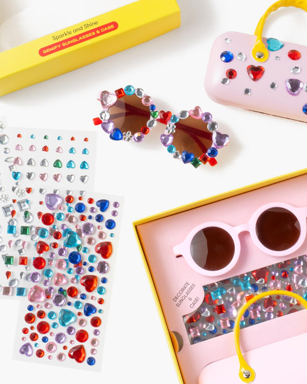 Sparkle and Shine Gemify Sunglasses & Case