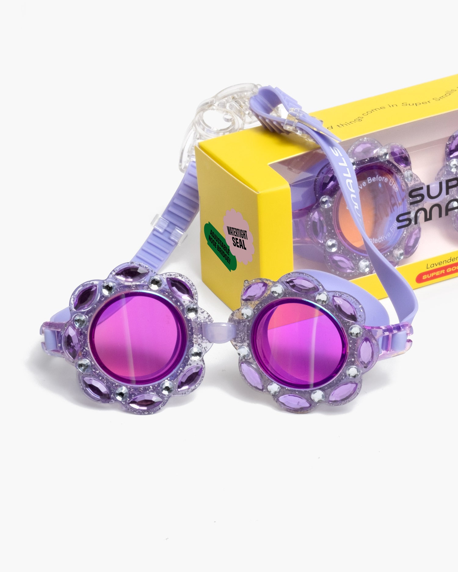 purple goggles Super Smalls