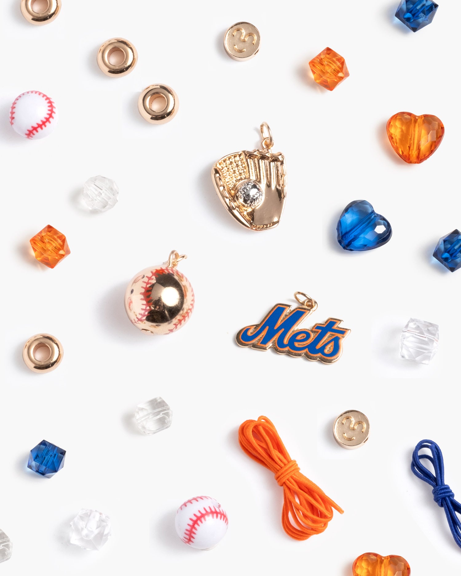 MLB New York Mets Mini Bead Kit