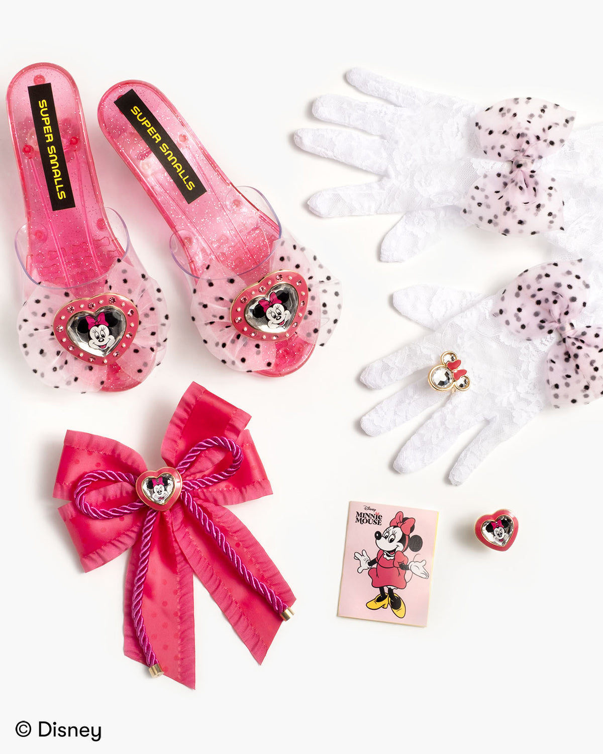 strapless open back dress Disney Minnie Mouse Dress-Up Set