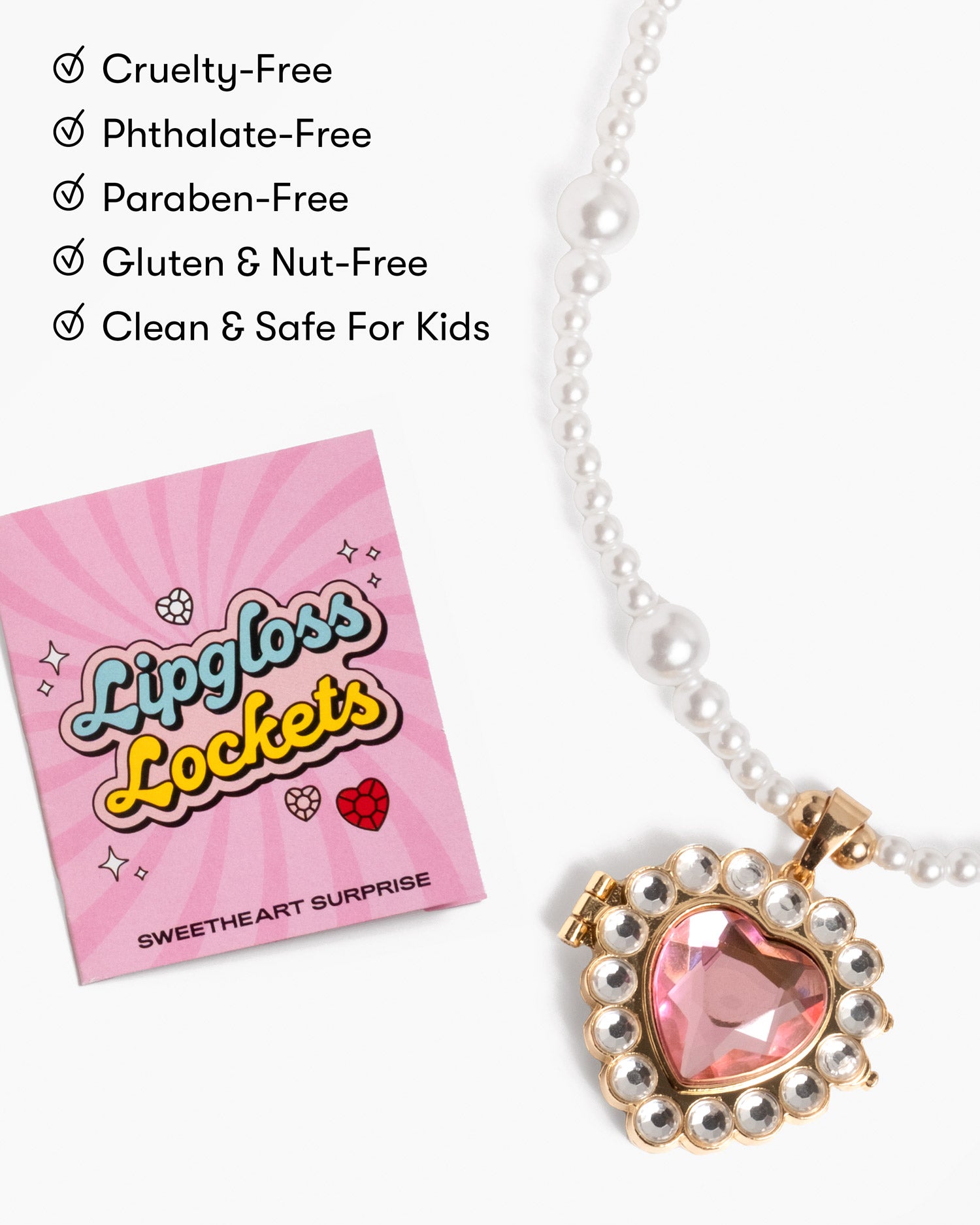 Sweetheart Surprise Lipgloss Locket