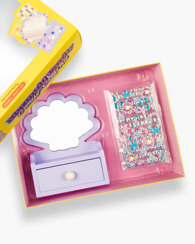 Mermaid Vanity Gemify® Craft Kit