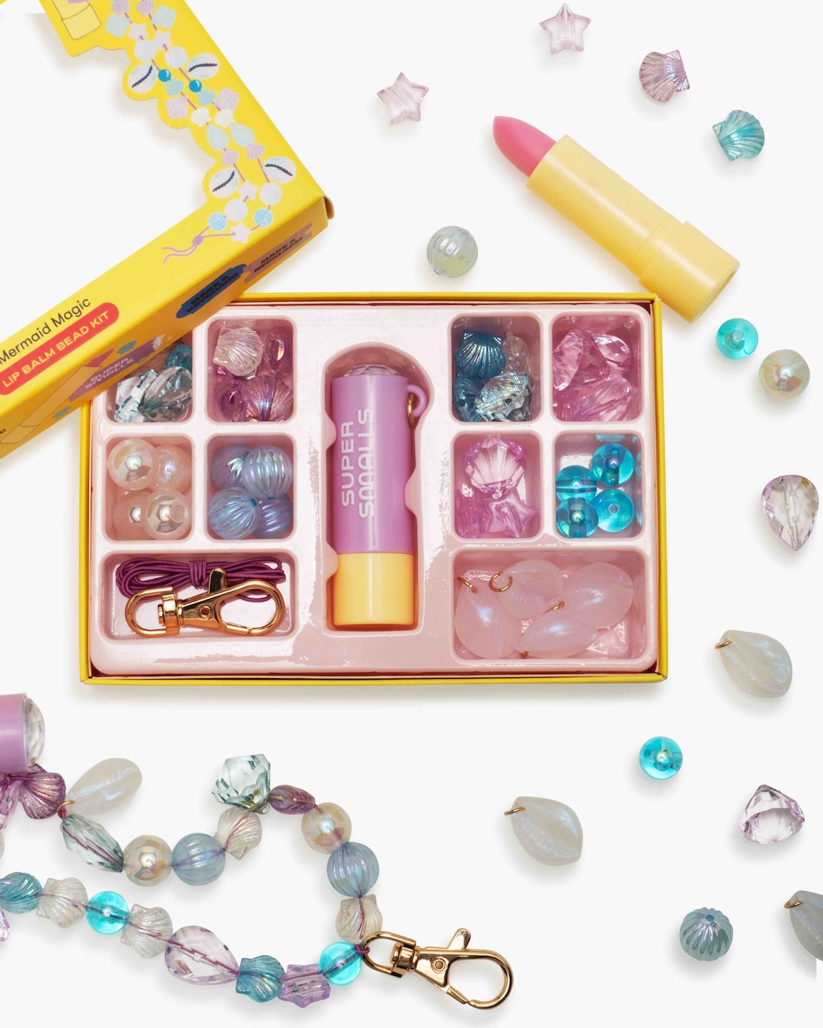 Mermaid Magic Lip Balm Bead Kit