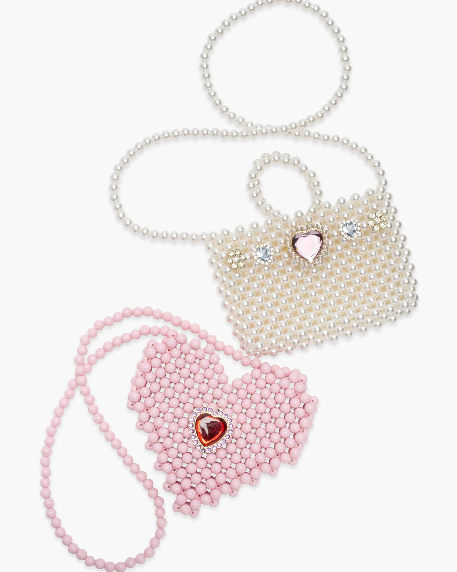 Heartfelt Sparkle Pearl Handbag