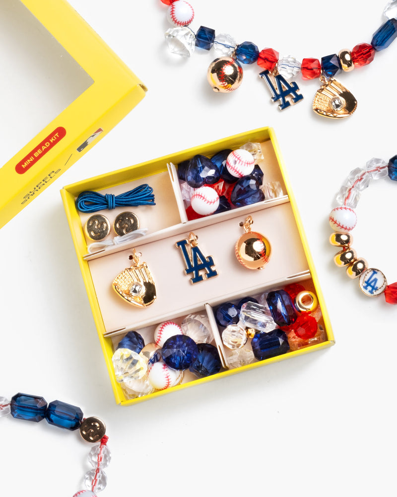 MLB Los Angeles Dodgers Mini Bead Kit