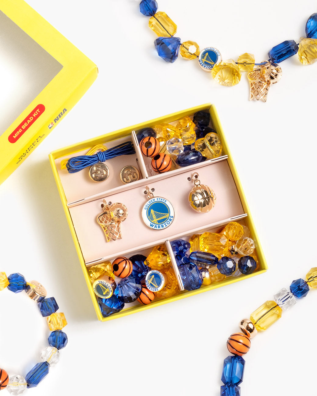 NBA Golden State Warriors Mini Bead Kit