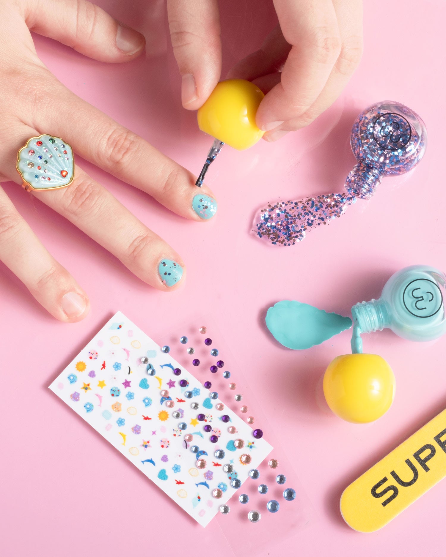 Paint It Mermaid Mini Nail Kit