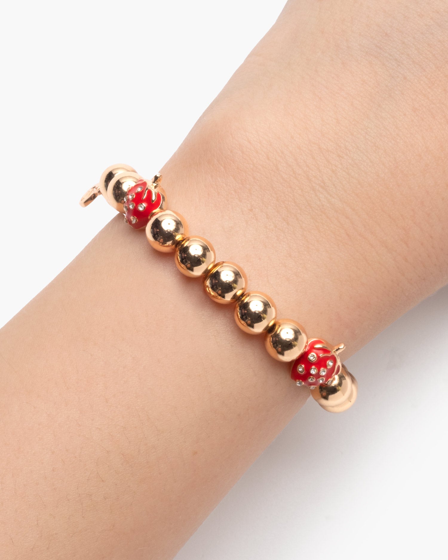 Sweet Strawberry Stretchy Bracelet