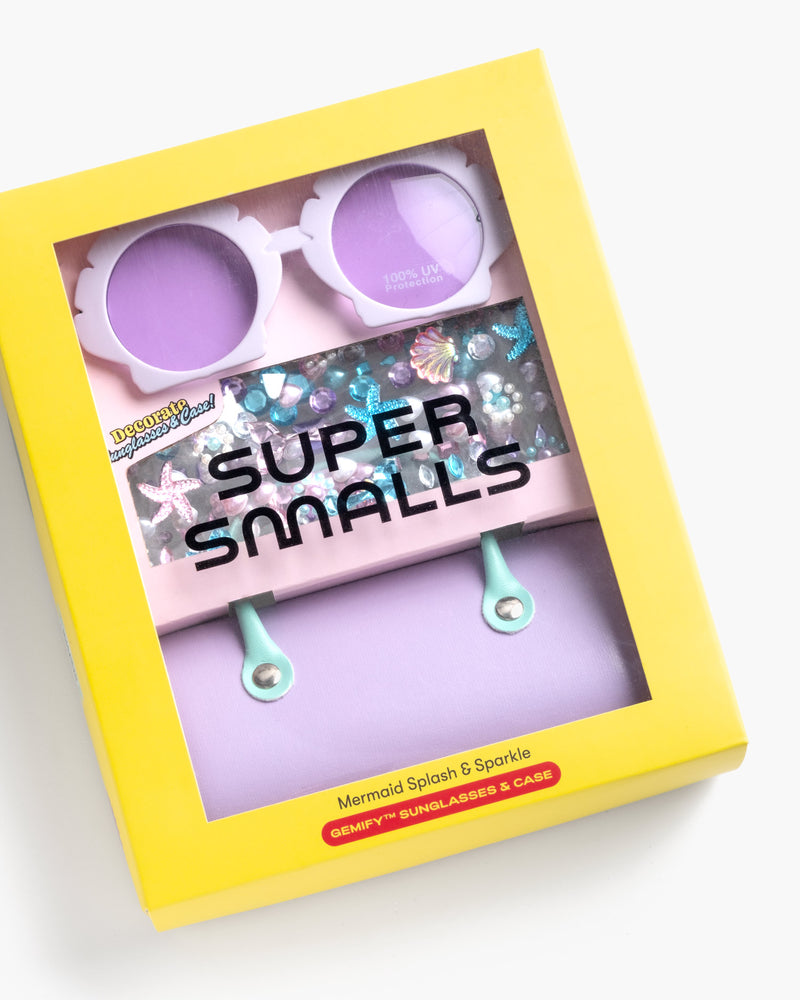 Mermaid Splash & Sparkle Gemify™ Sunglasses and Case