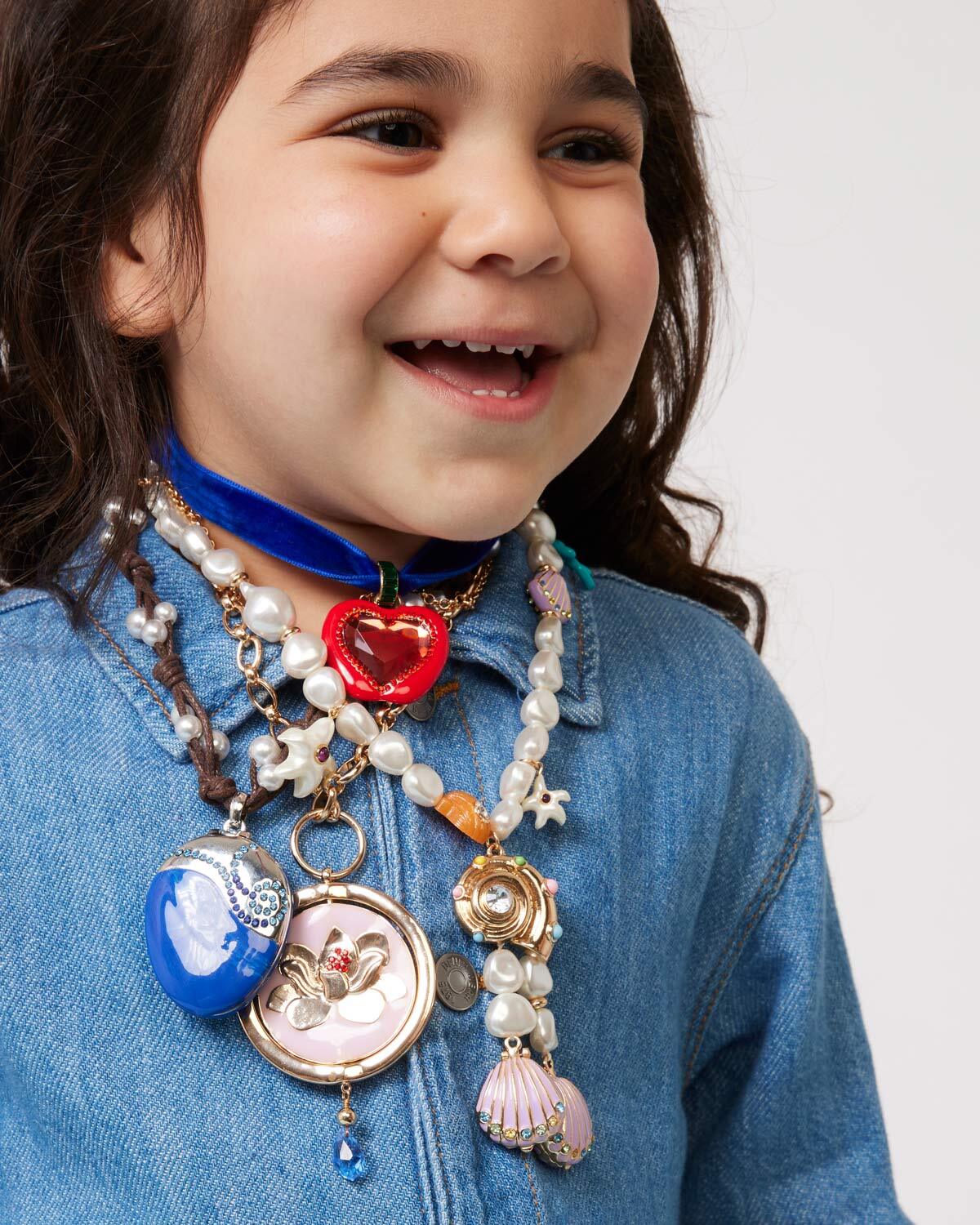Cute Princess Stainless Medical Alert Necklace for Girls
