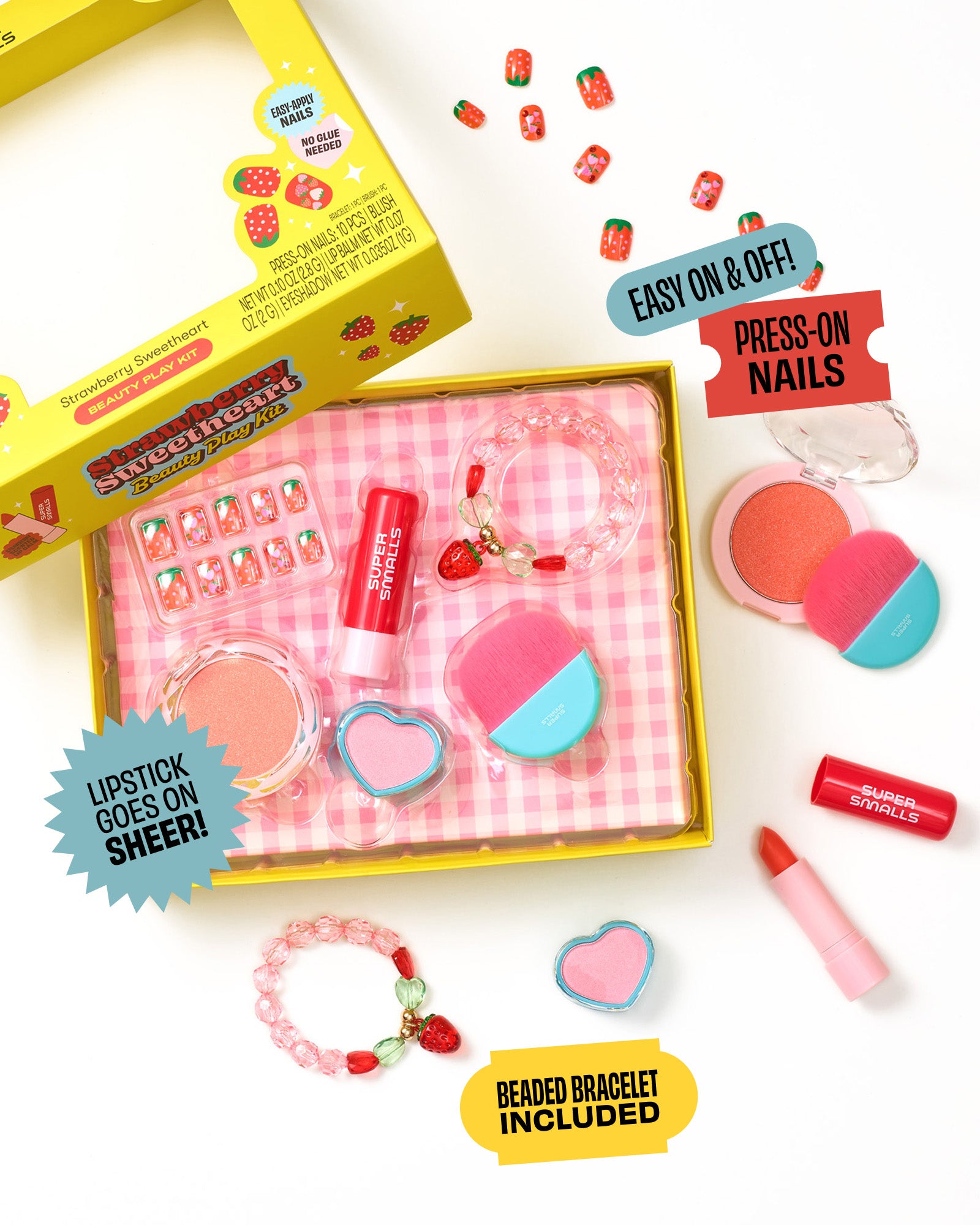 Strawberry Sweetheart Beauty Play Kit