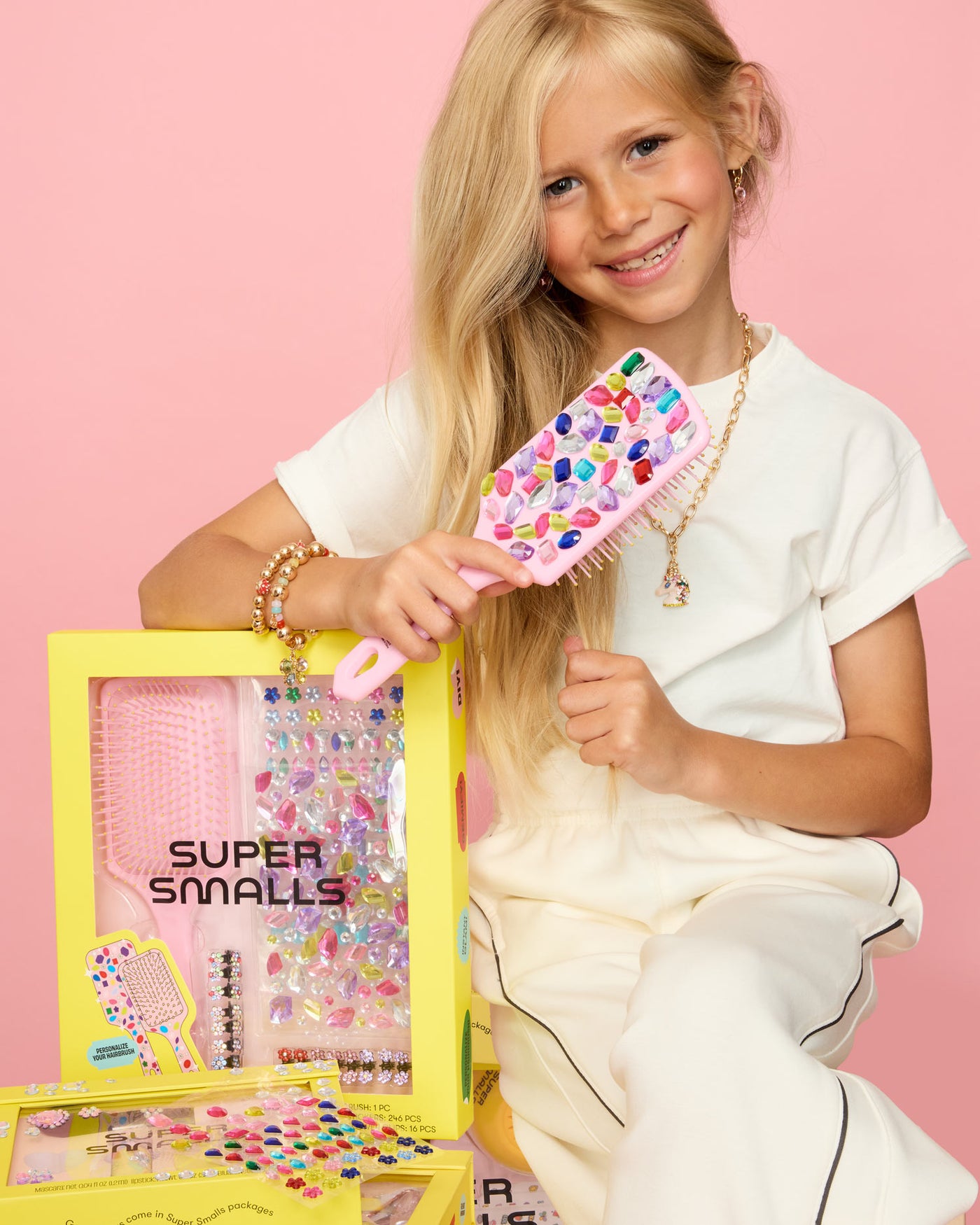 Style and Shine Gemify® Hairbrush Kit – Super Smalls