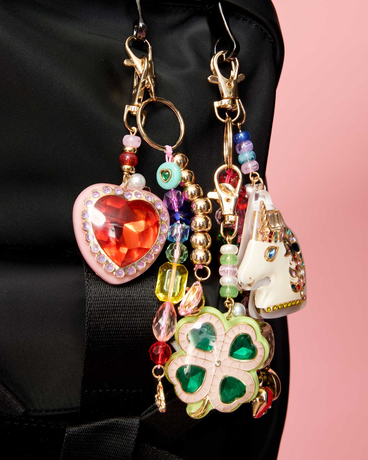 Lucky Clover Bag Charm