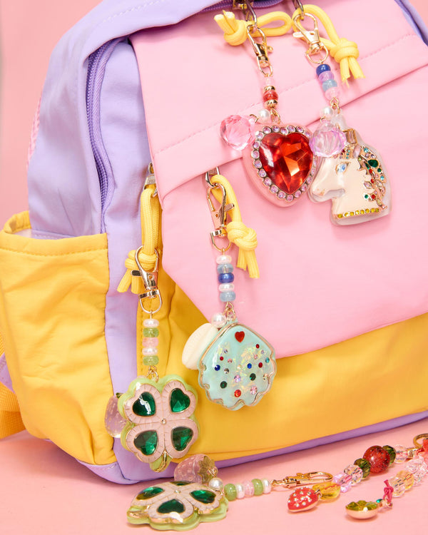 Sparkle Shell Bag Charm