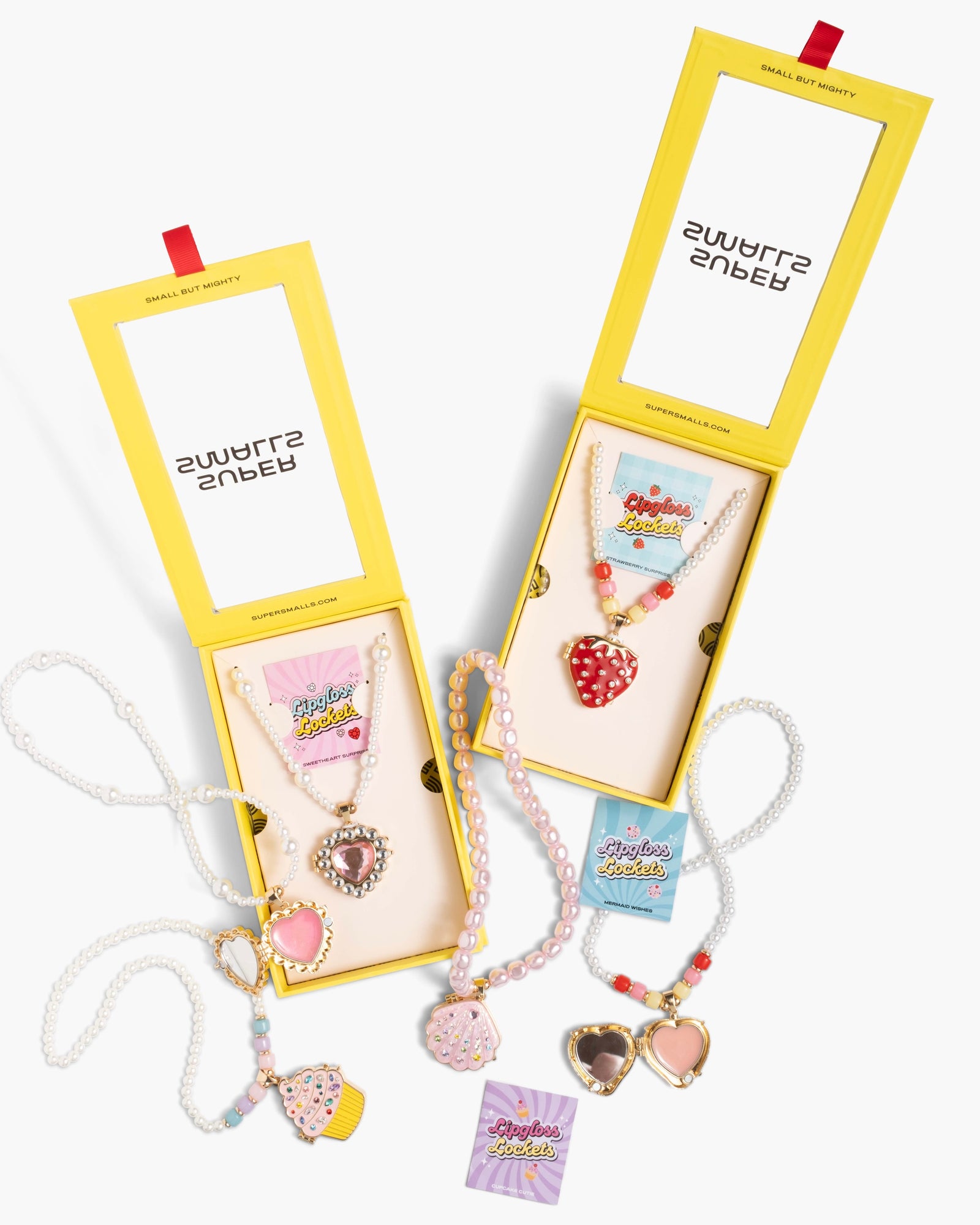 Sparkle Shell Lipgloss Locket