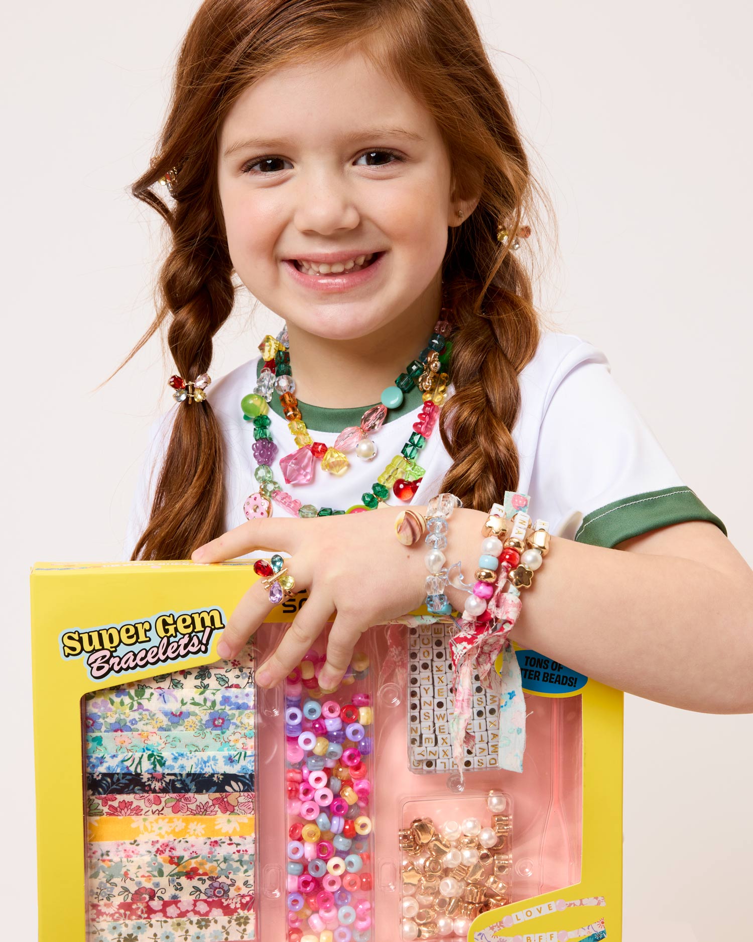 Super Gems Fabric Bracelet Kit