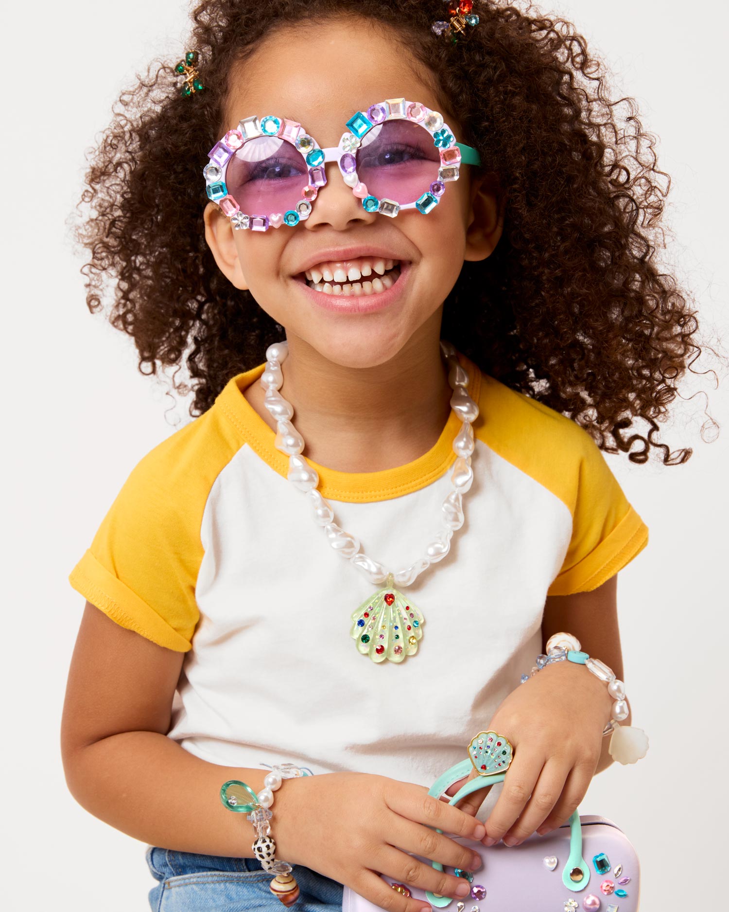 Mermaid Splash & Sparkle Gemify™ Sunglasses and Case