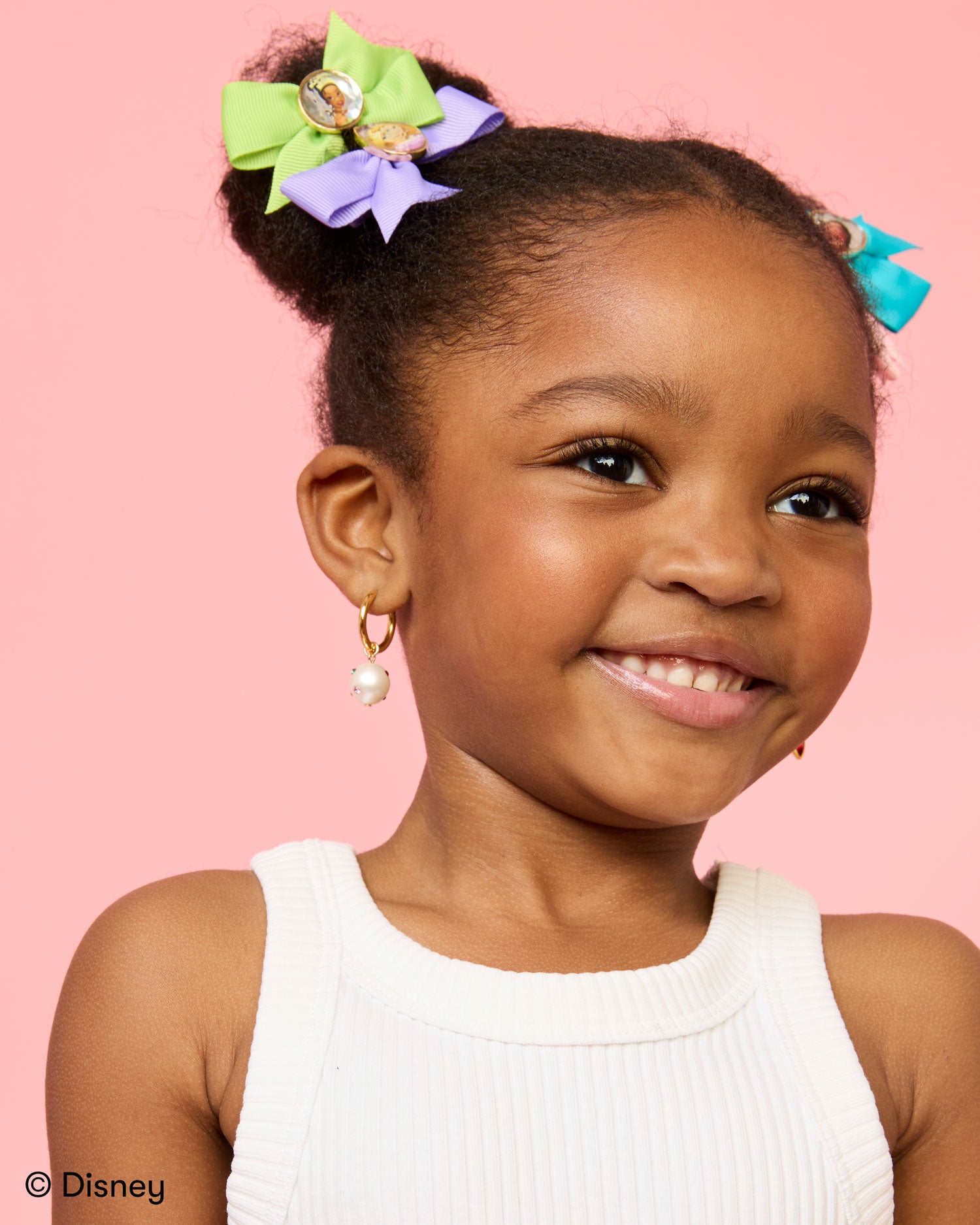 Disney Princess 5 Piece Mini Hair Bows