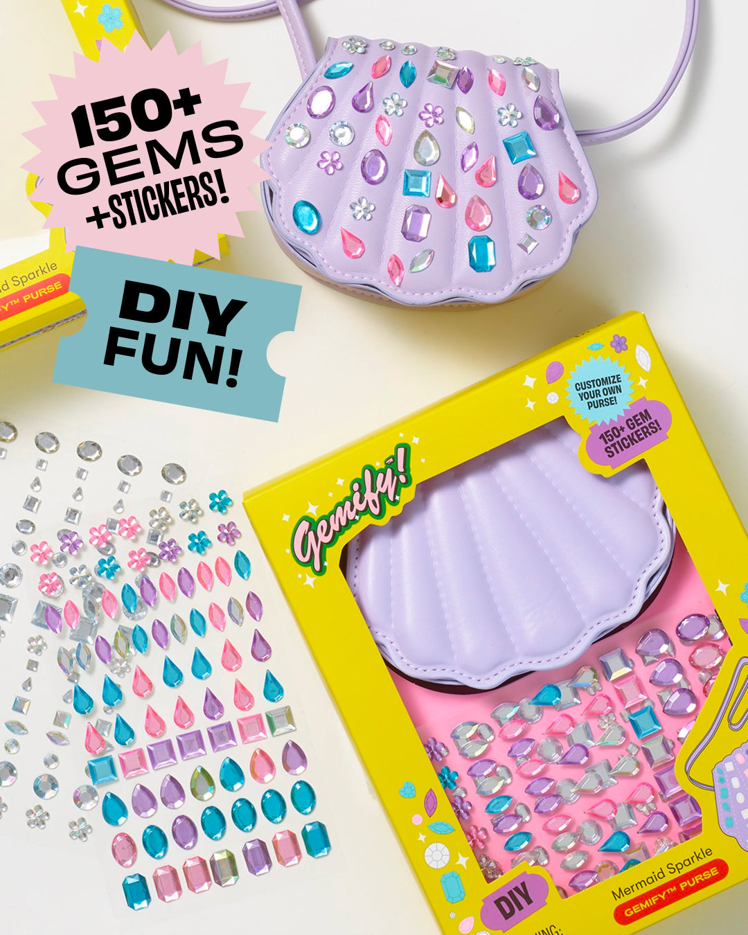 Mermaid Sparkle Gemify™ Purse