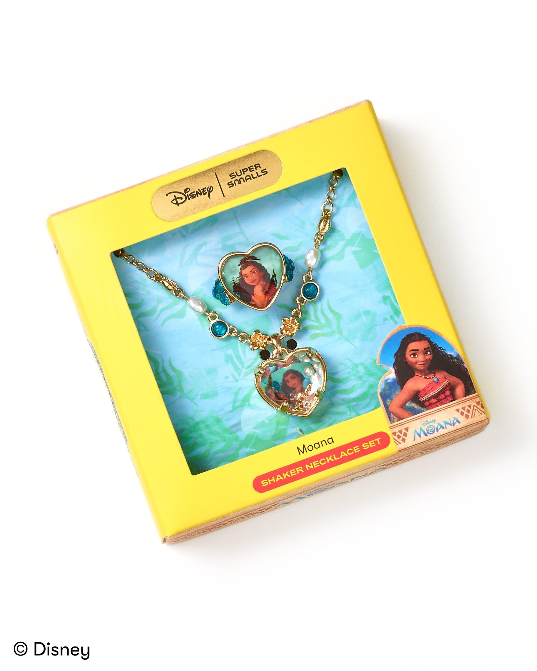 Disney Moana Shaker Necklace Set