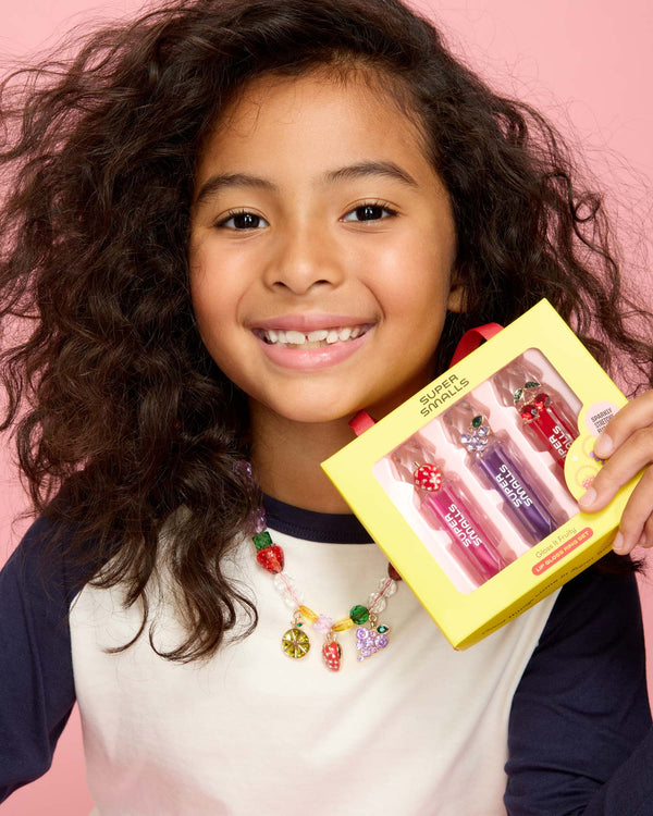 Gloss it Fruity Lip Gloss Ring Set