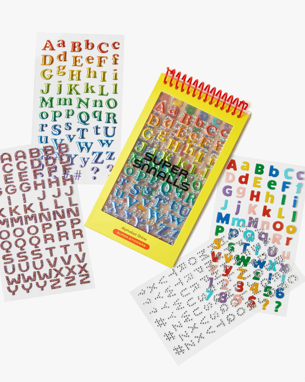 Sans Brights Alphabet Sticker Sheets – Idlewild Co.