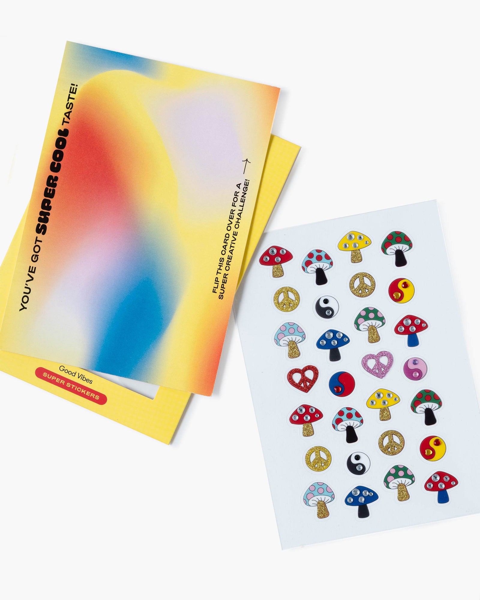 Super Sticker Sheet Good Vibes