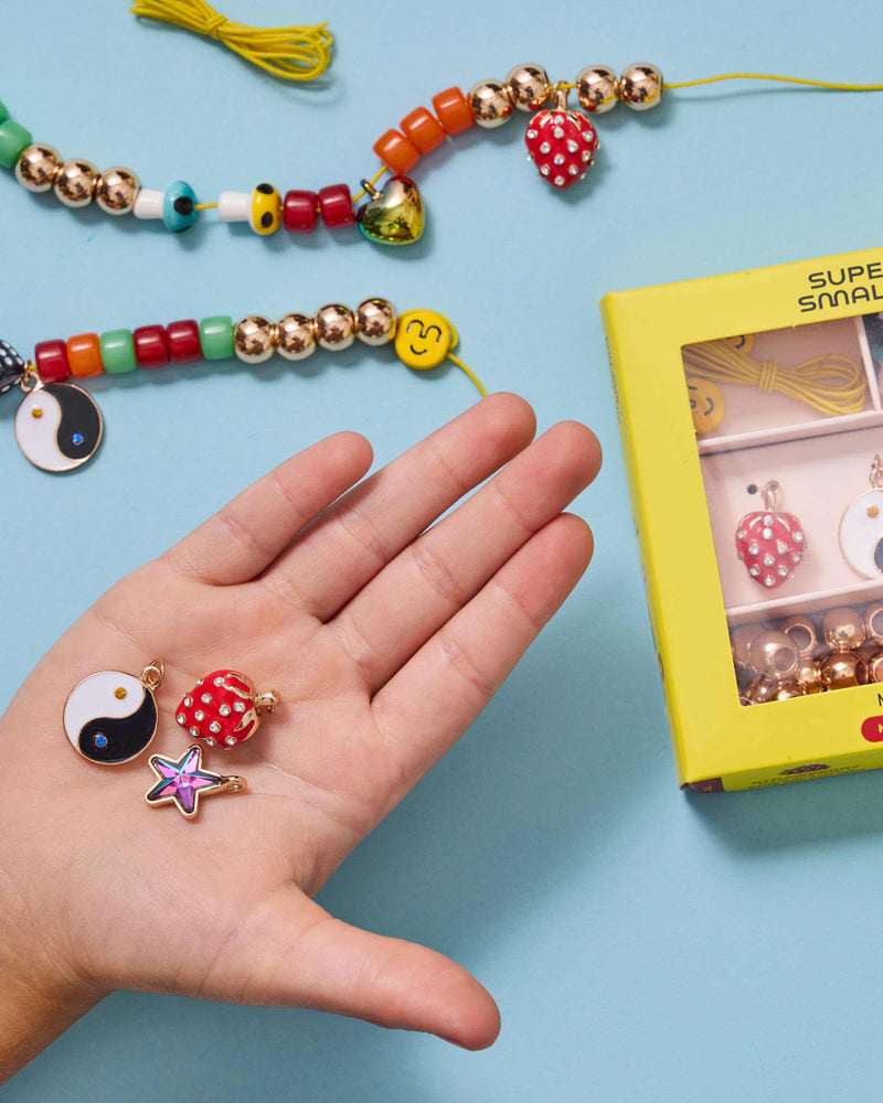1box Children's Diy Necklace & Bracelet Beads Kit
