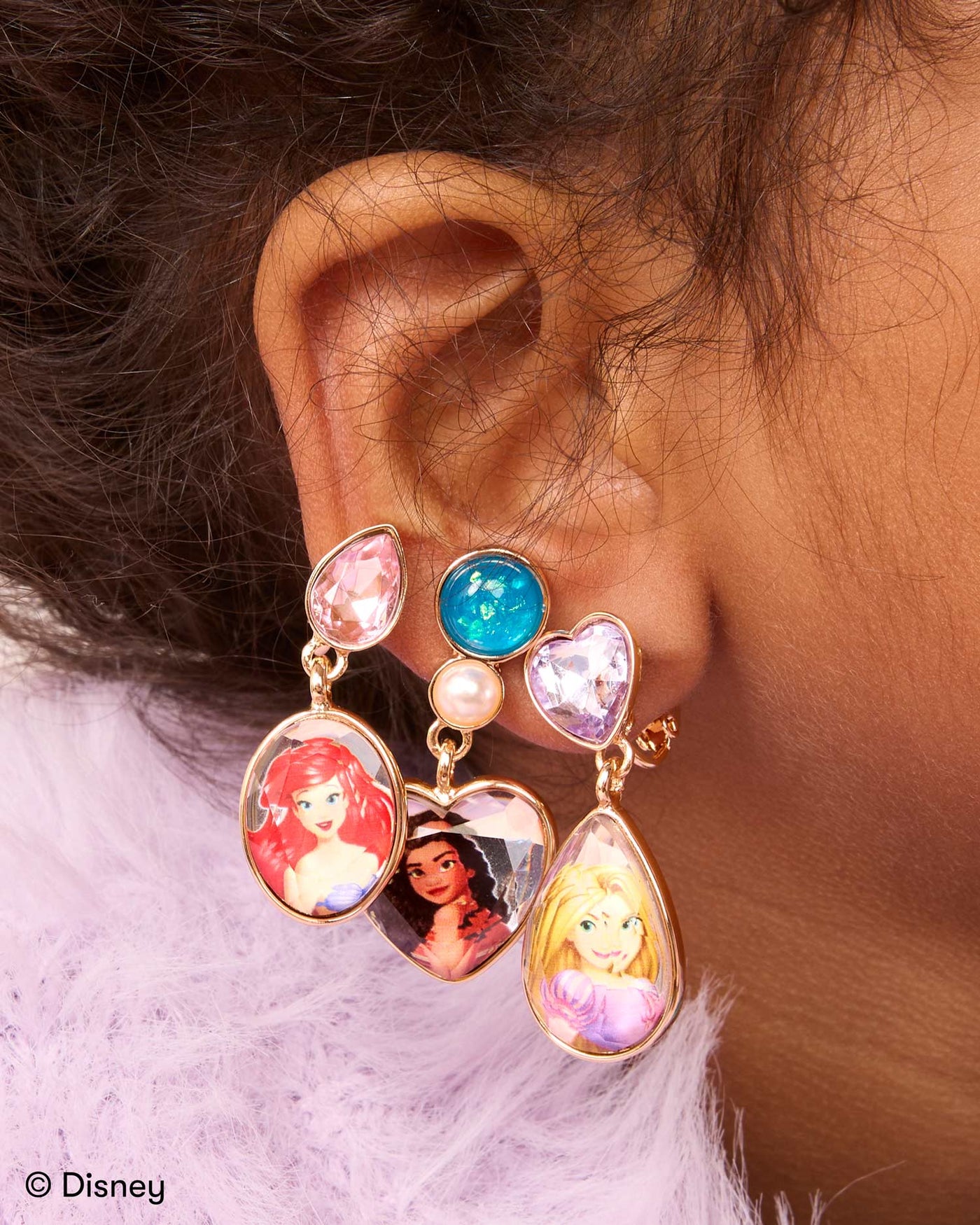 Super Smalls Disney Princess 3 Piece Earring Set