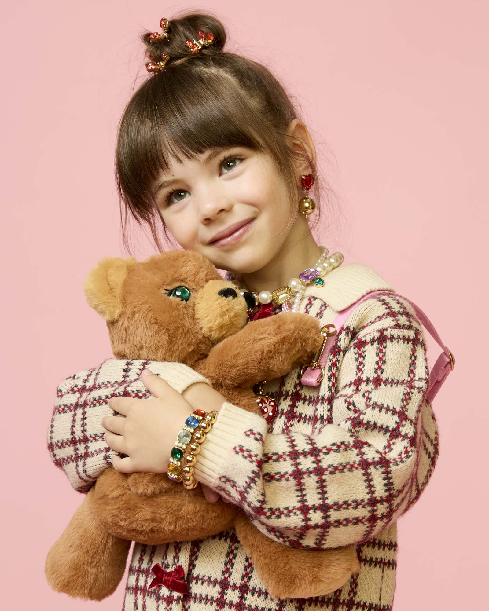 Gem Pals Esme Plush Bear Bag