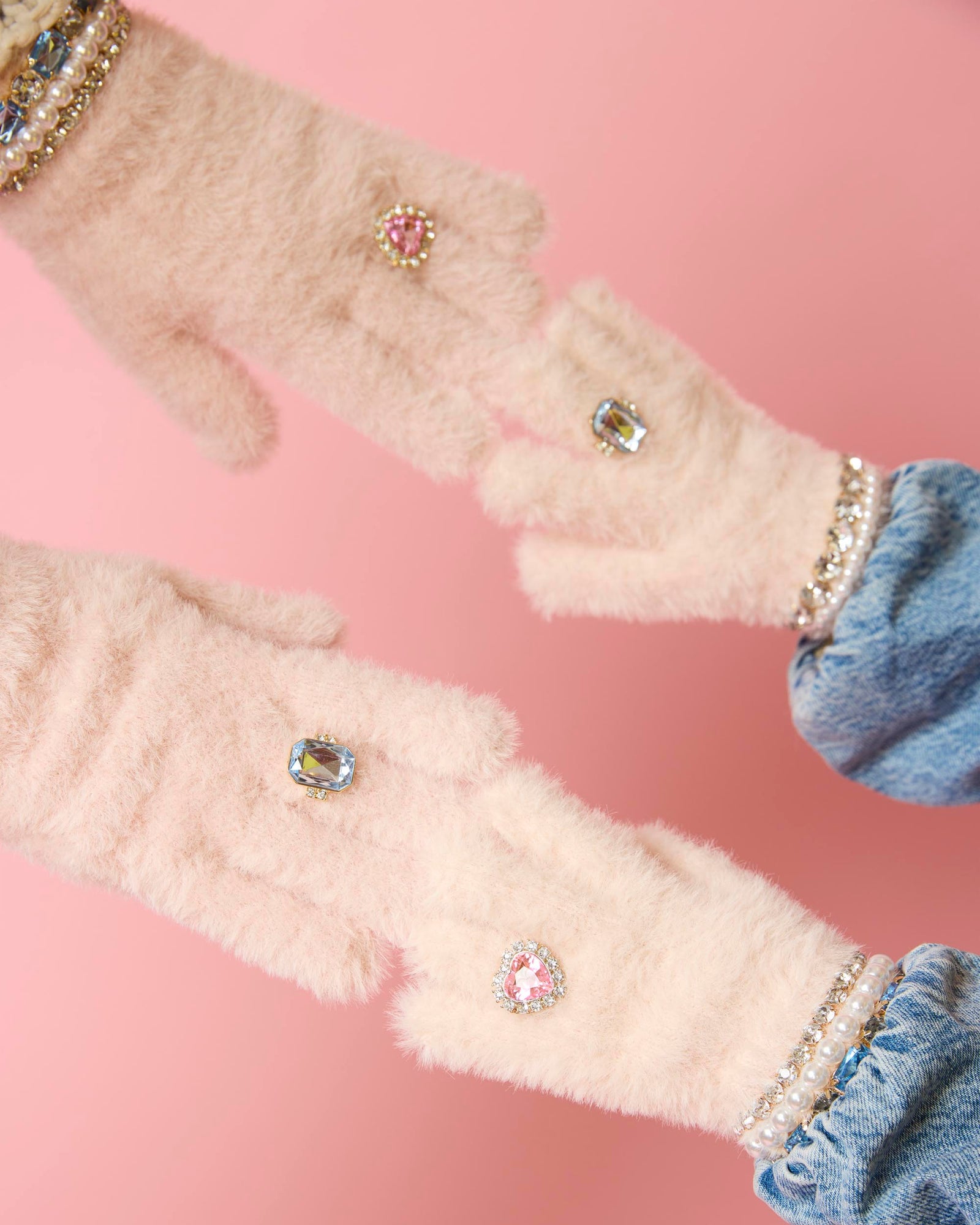 Mini and Maxi Cotton Candy Glove Set