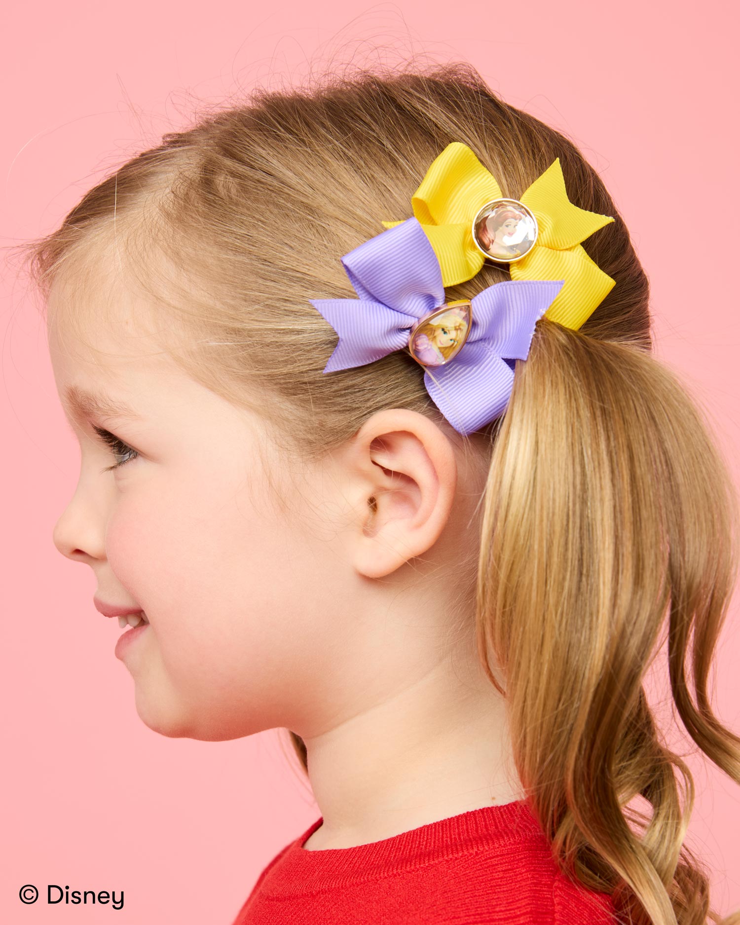 Disney Princess 5 Piece Mini Hair Bows