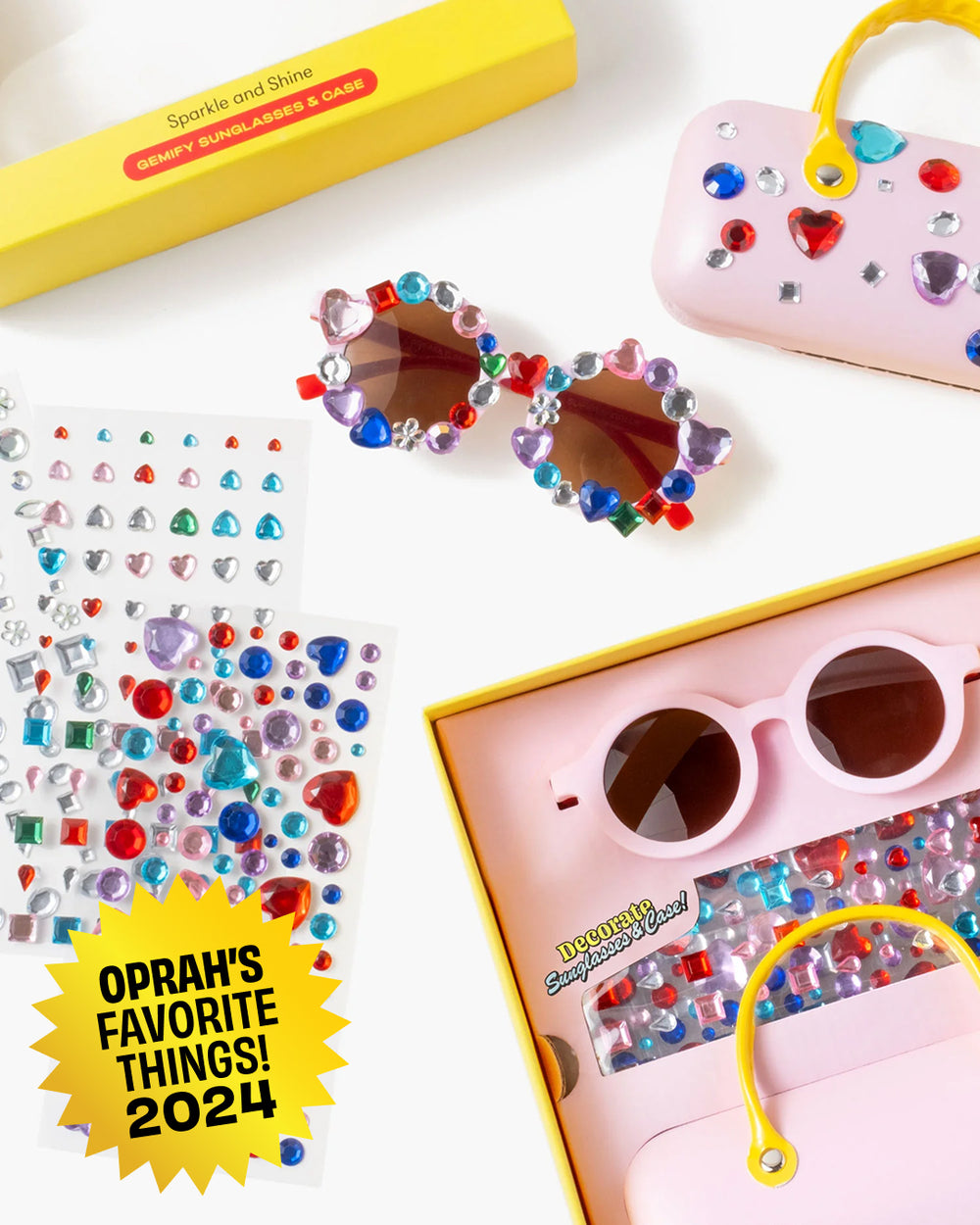 Sparkle and Shine Gemify Sunglasses & Case For Kids – Super  display picture 2