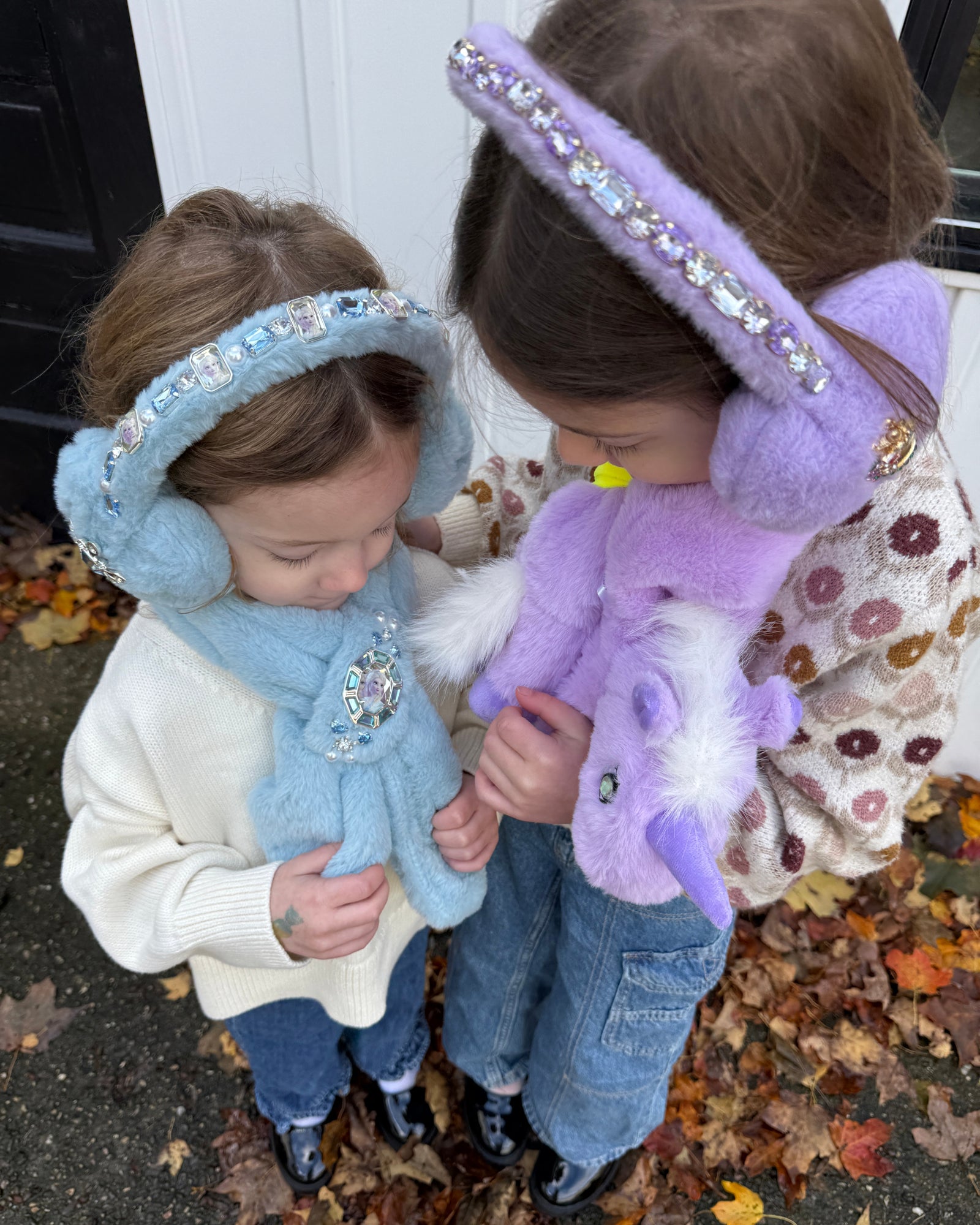 Disney Frozen Elsa Plush Scarf